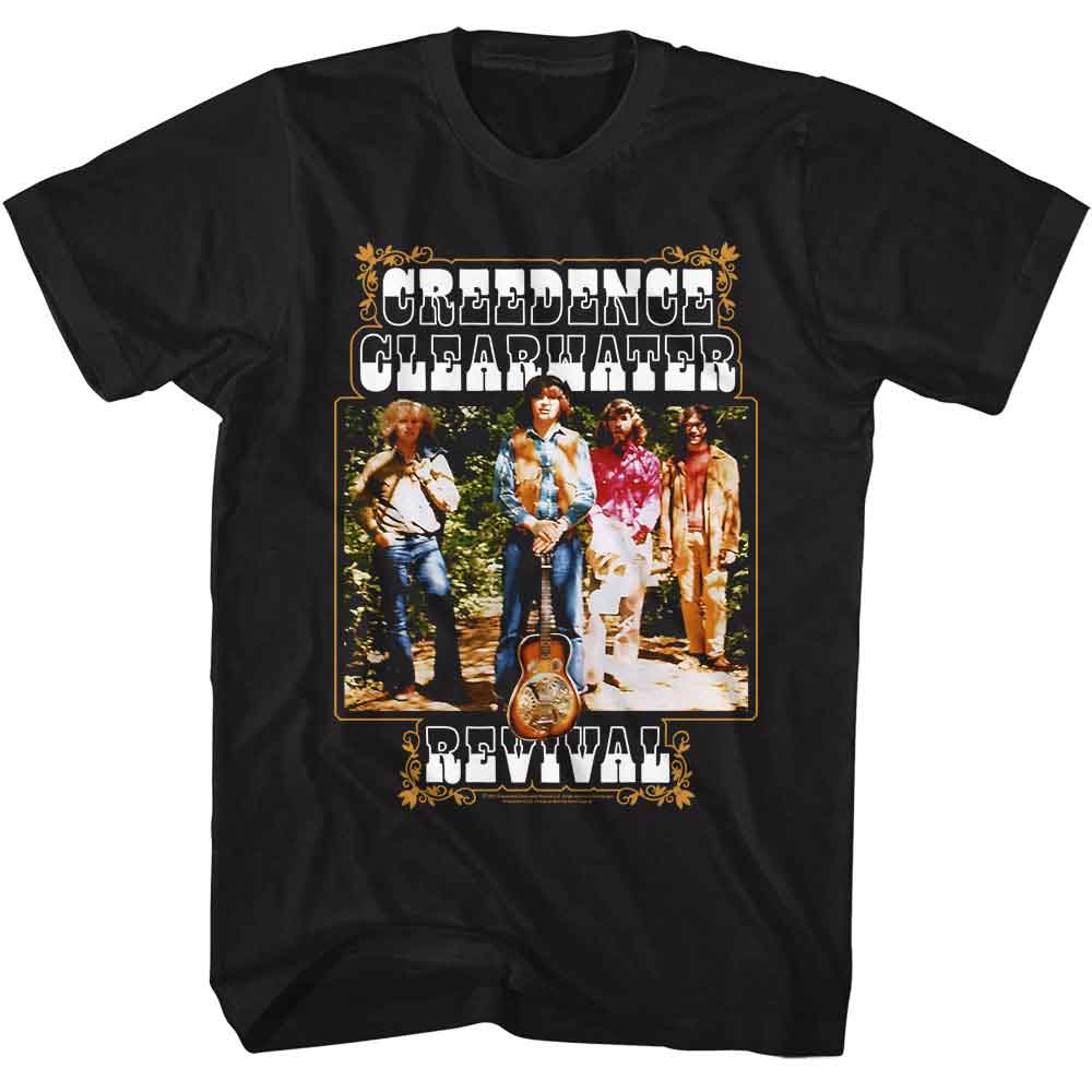 CREEDENCE CLEARWATER REVIVAL - CCR BAND AND FANCY BOX SHIRT