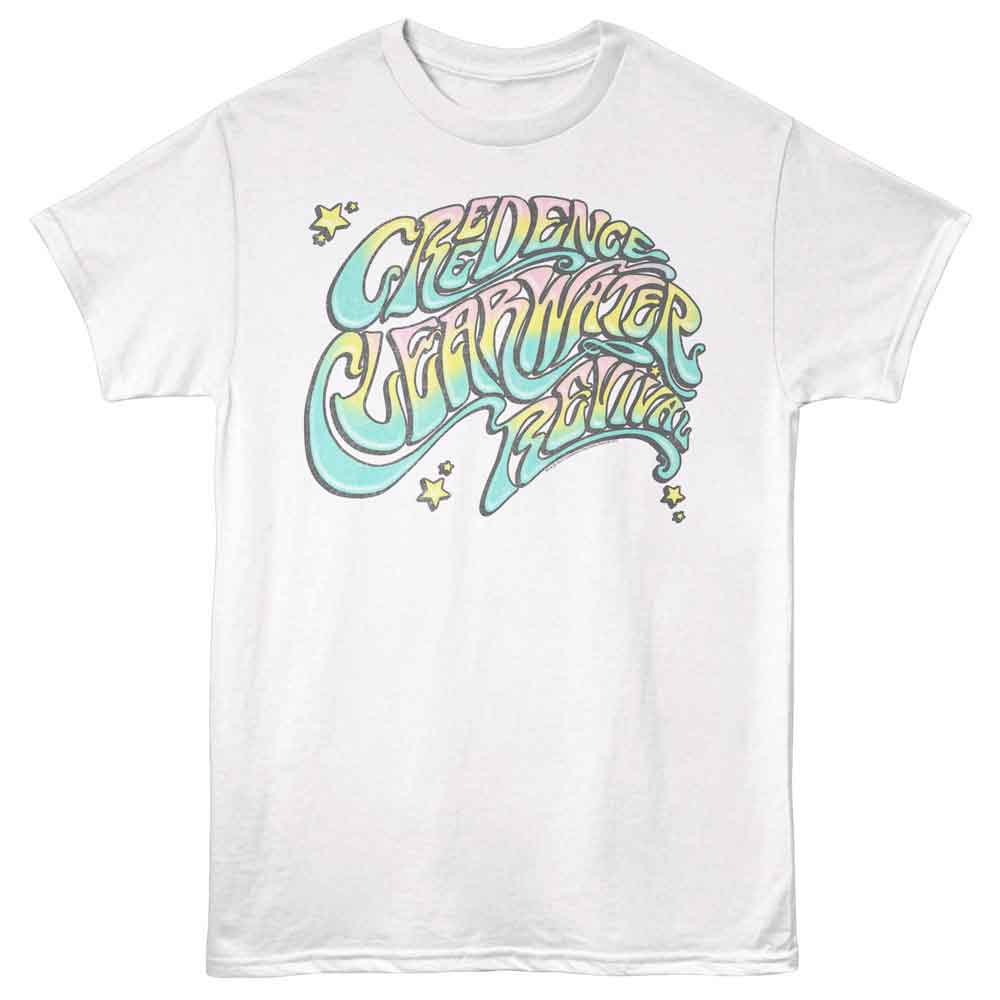 CREEDENCE CLEARWATER REVIVAL - CCR COLORFUL WAVE SHIRT