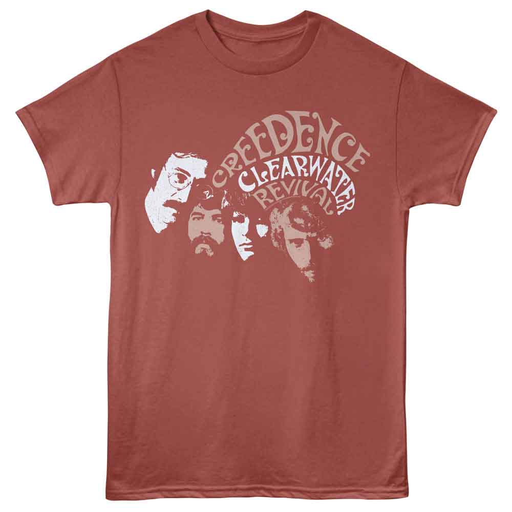 CREEDENCE CLEARWATER REVIVAL - CCR FACES SHIRT
