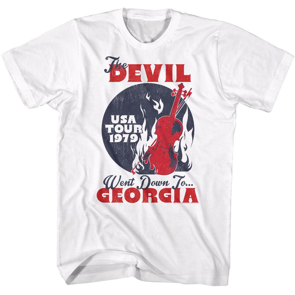 CHARLIE DANIELS BAND - CDB DEVIL WENT DOWN TO GEORGIA SHIRT