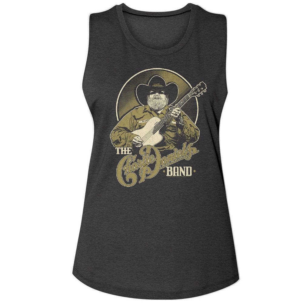 CHARLIE DANIELS BAND - CDB CHARLIE D LADIES SHIRT