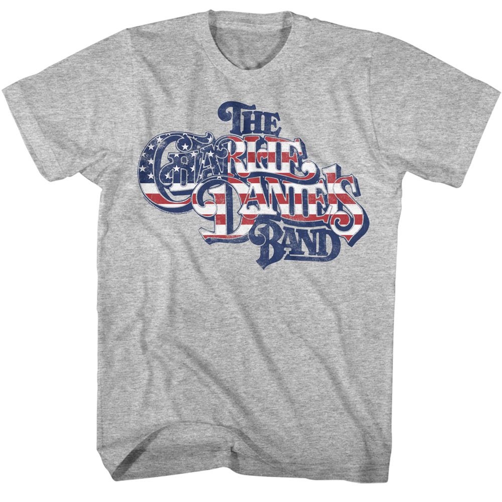 CHARLIE DANIELS BAND - CDB FLAG LOGO SHIRT