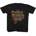 CHARLIE DANIELS BAND - CDB VINTAGE STYLE LOGO YOUTH SHIRT