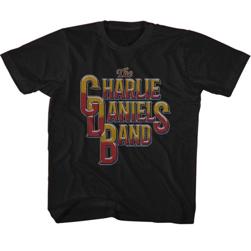 CHARLIE DANIELS BAND - CDB VINTAGE STYLE LOGO YOUTH SHIRT