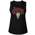 CHARLIE DANIELS BAND - CDB SKULL N LOGO LADIES SHIRT