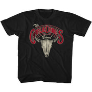 CHARLIE DANIELS BAND - CDB SKULL N LOGO YOUTH SHIRT