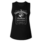 CHARLIE DANIELS BAND - CDB LABEL LADIES SHIRT