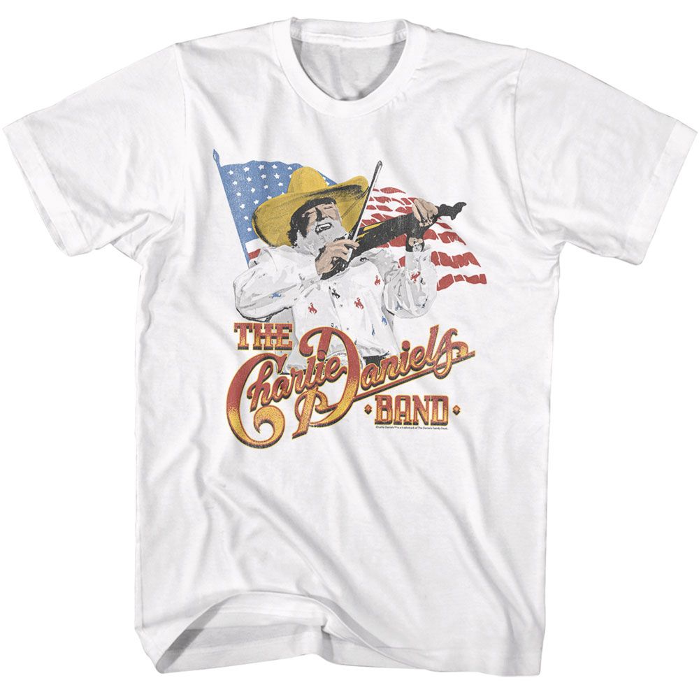 CHARLIE DANIELS BAND - CDB AND THE FLAG SHIRT