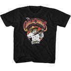CHARLIE DANIELS BAND - CDB LOGO AND FIDDLIN YOUTH SHIRT