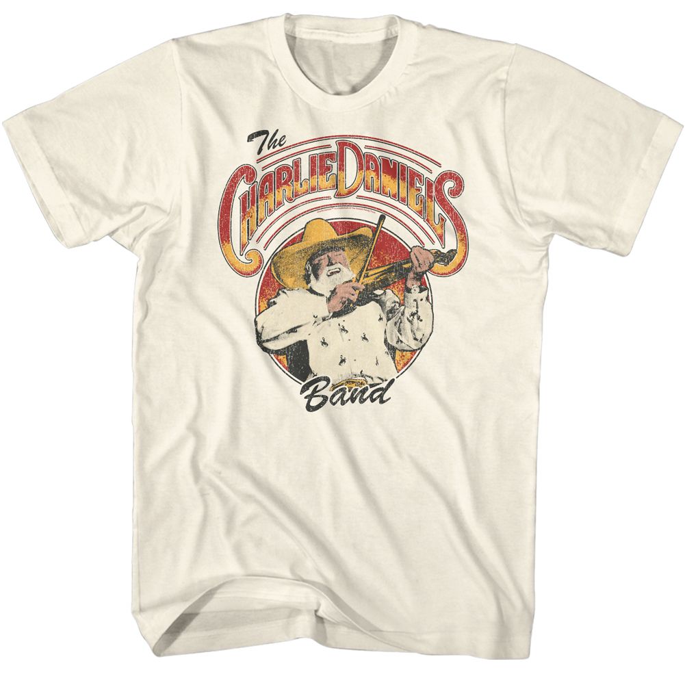 CHARLIE DANIELS BAND - CDB LOGO AND FIDDLIN 2 SHIRT