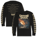 CREEPING DEATH WRETCHED ILLUSIONS ALBUM ART LONG SLEEVE