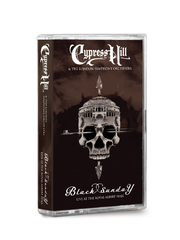 CYPRESS HILL 'BLACK SUNDAY LIVE AT THE ROYAL ALBERT HALL' CASSETTE - SILVER