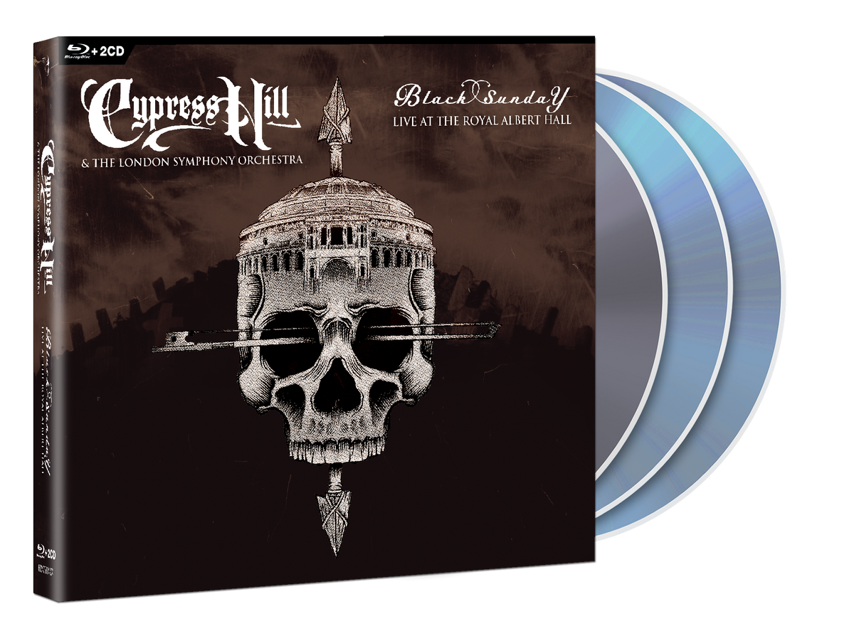 CYPRESS HILL 'BLACK SUNDAY LIVE AT THE ROYAL ALBERT HALL' BLU-RAY DVD/2CD