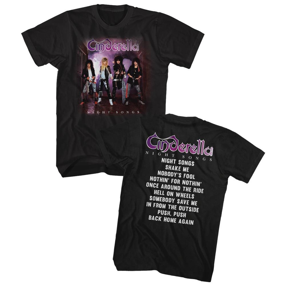 CINDERELLA - NIGHT SONGS ALBUM SHIRT