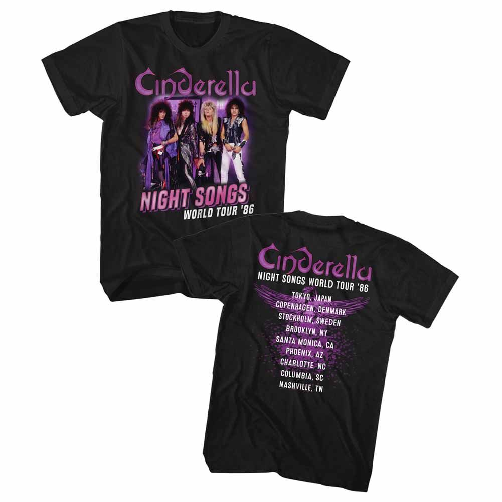 CINDERELLA - NIGHT SONGS TOUR SHIRT