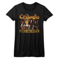 CINDERELLA - DUDES FOREVER LADIES SHIRT