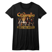 CINDERELLA - DUDES FOREVER LADIES SHIRT