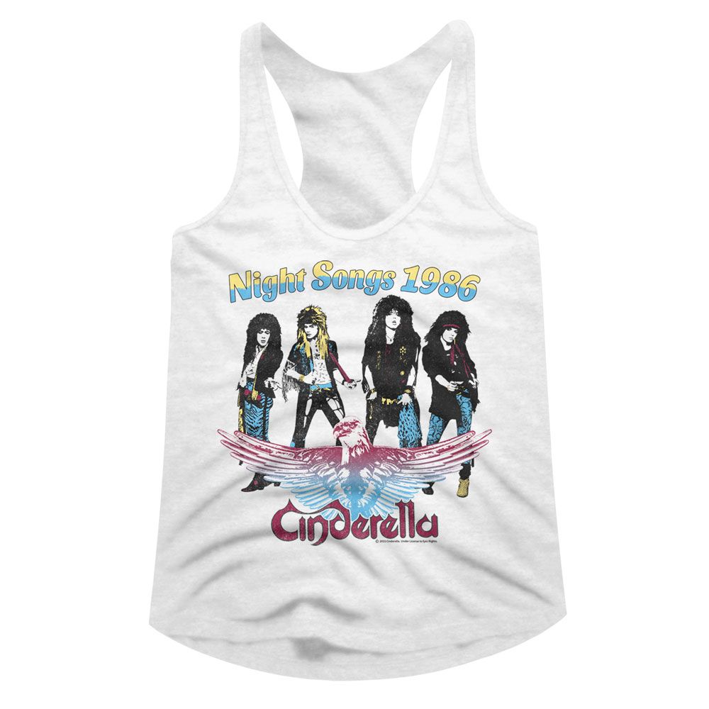 CINDERELLA - NIGHT SONGS 1986 LADIES SHIRT