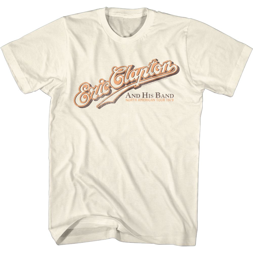 ERIC CLAPTON - CLAPTON AND HIS BAND SHIRT