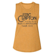 ERIC CLAPTON - N. AMERICAN 79 LADIES SHIRT