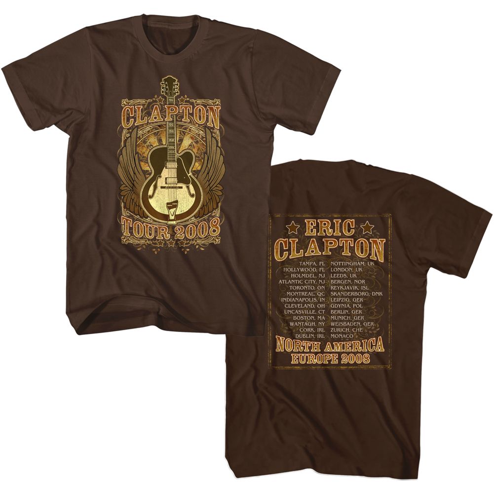 ERIC CLAPTON - GUITAR WINGS SHIRT