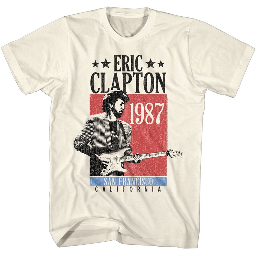 ERIC CLAPTON - SAN FRANCISCO 1987 SHIRT