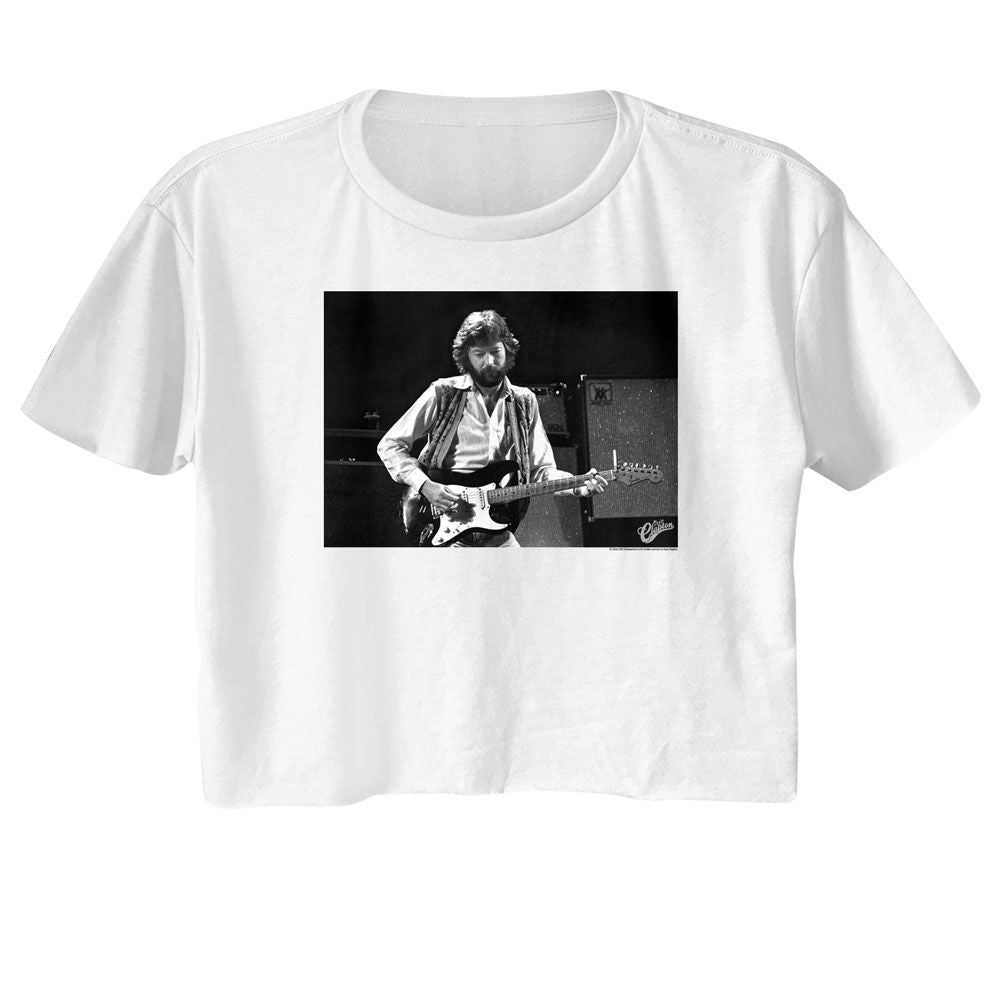 ERIC CLAPTON - BW GUITAR LADIES SHIRT