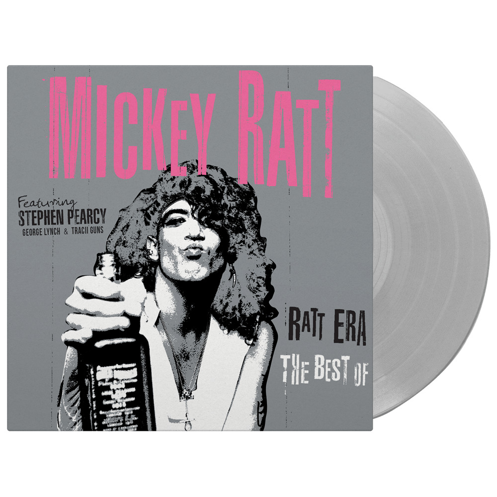 MICKEY RATT 'RATT ERA - THE BEST OF' LP PINK/SILVER