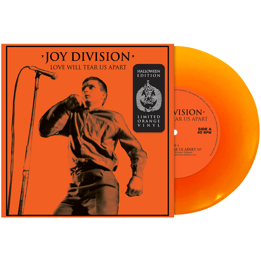 JOY DIVISION 'LOVE WILL TEAR US APART' 7" SINGLE - HALLOWEEN EDITION