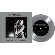 JOY DIVISION 'LOVE WILL TEAR US APART' SILVER 7" SINGLE