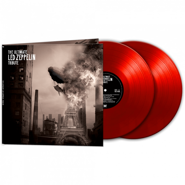 ULTIMATE LED ZEPPELIN TRIBUTE 2LP FT. DEEP PURPLE, BLUE OYSTER CULTS, THIN LIZZY, & MORE - RED