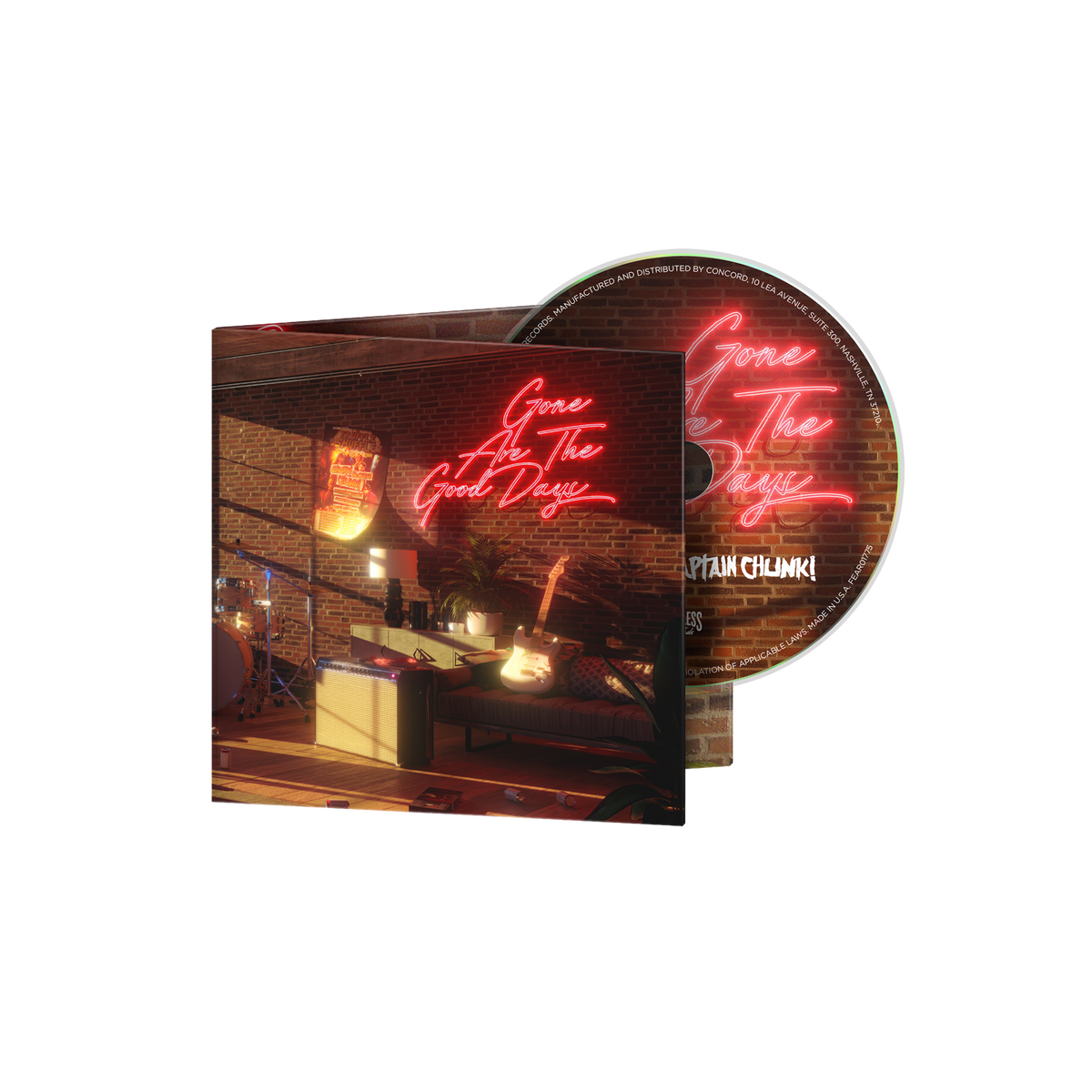 CHUNK! NO, CAPTAIN CHUNK! 'GONE ARE THE GOOD DAYS' CD