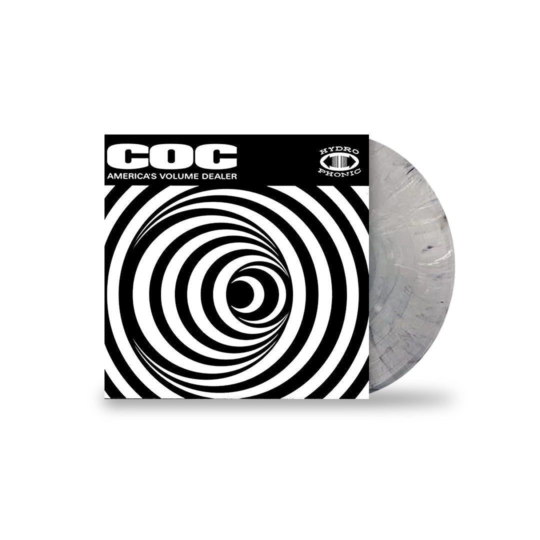 CORROSION OF CONFORMITY ‘AMERICA'S VOLUME DEALER’ LP - EXCLUSIVE - LTD. 250 -  BLACK/WHITE/PLATINUM/MARBLE