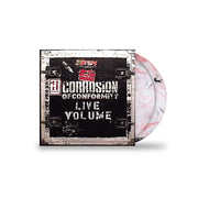 CORROSION OF CONFORMITY ‘LIVE VOLUME’ 2LP - EXCLUSIVE - LTD. 150 - CLEAR RED/BLACK/SMOKE