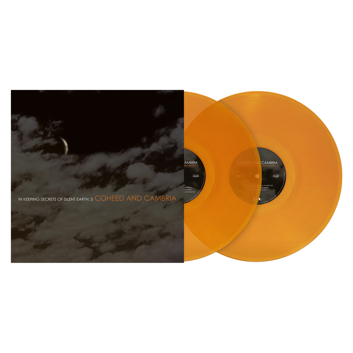 COHEED AND CAMBRIA 'IN KEEPING SECRETS OF SILENT EARTH: 3' 2LP - EXCLUSIVE - LTD. 1000 - TRANSLUCENT ORANGE