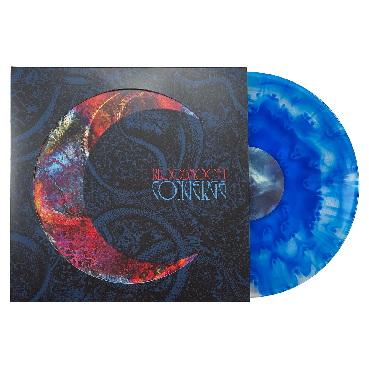 CONVERGE ‘BLOODMOON’ 2LP - EXCLUSIVE - LTD. 500 - CLOUDY CLEAR/NAVY