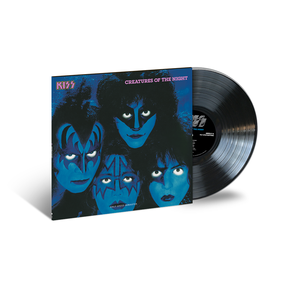 KISS 'CREATURES OF THE NIGHT' 40TH ANNIVERSARY LP - HALF SPEED - DELUXE 40TH ANNIVERSARY EDITION - HALF SPEED