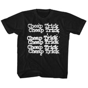CHEAP TRICK - NAME REPEAT YOUTH SHIRT