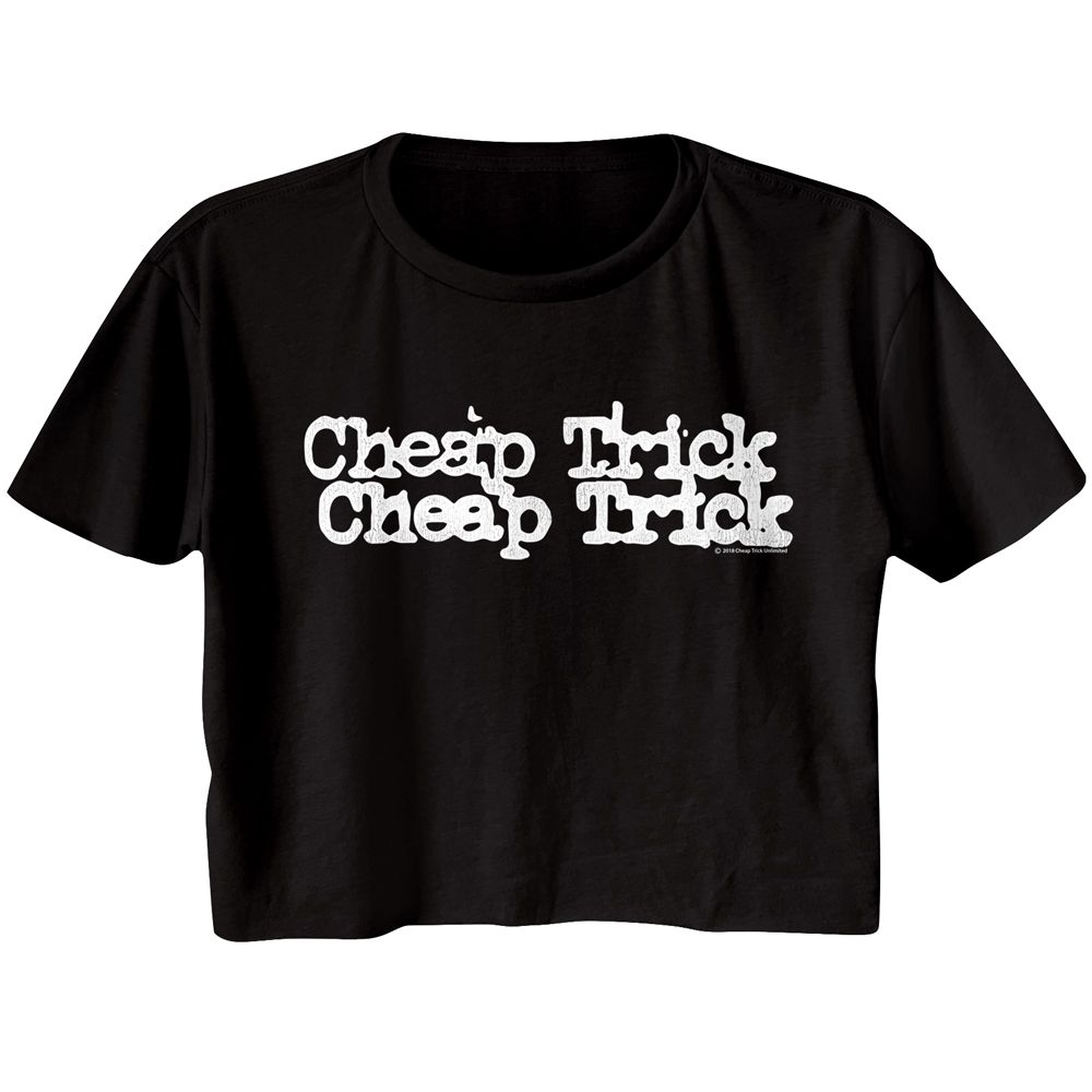 CHEAP TRICK - DOUBLE LOGO LADIES SHIRT