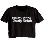 CHEAP TRICK - DOUBLE LOGO LADIES SHIRT