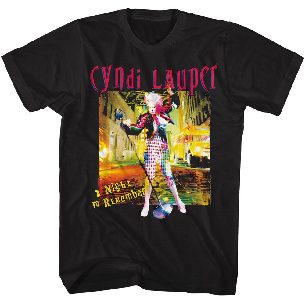 CYNDI LAUPER - A NIGHT TO REMEMBER SHIRT