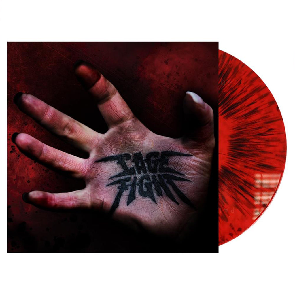CAGE FIGHT 'CAGE FIGHT' LP - BLACK/RED/SPLATTER