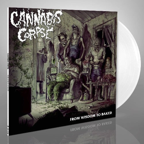 CANNABIS CORPSE 'FROM WISDOM TO BAKED' LP - WHITE