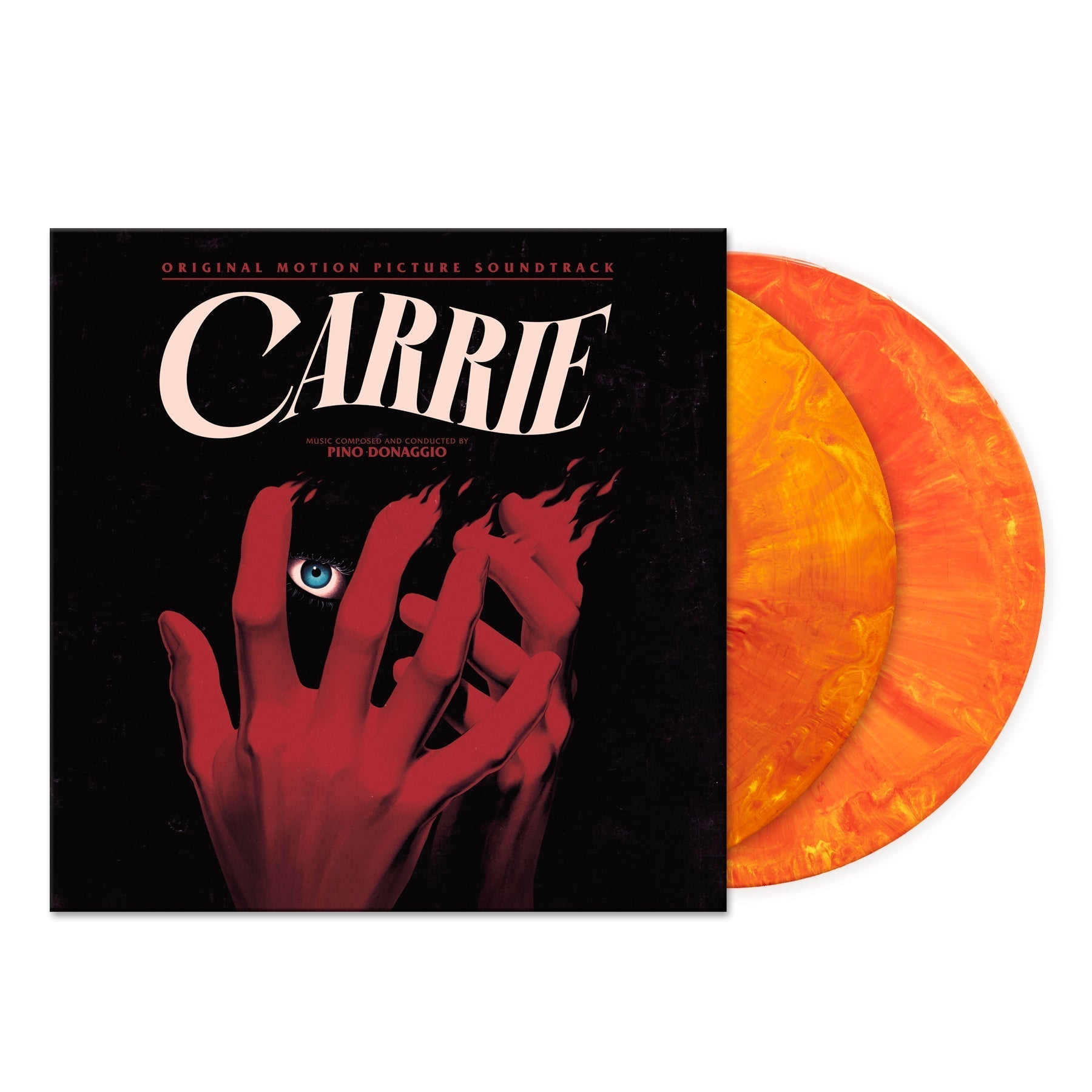 'CARRIE' MOTION PICTURE SOUNDTRACK 2LP - COLOR