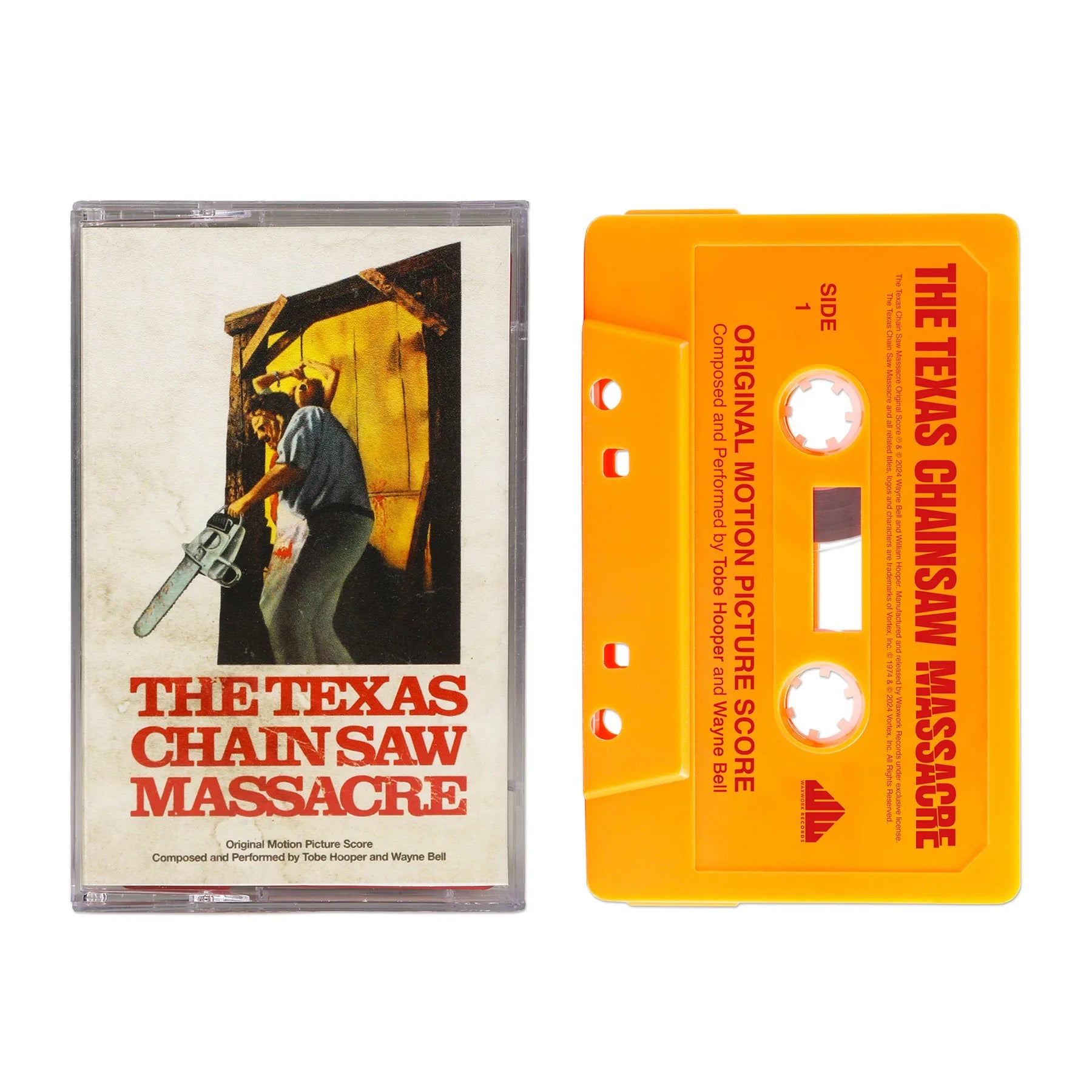 'THE TEXAS CHAINSAW MASSACRE' MOTION PICTURE SCORE CASSETTE