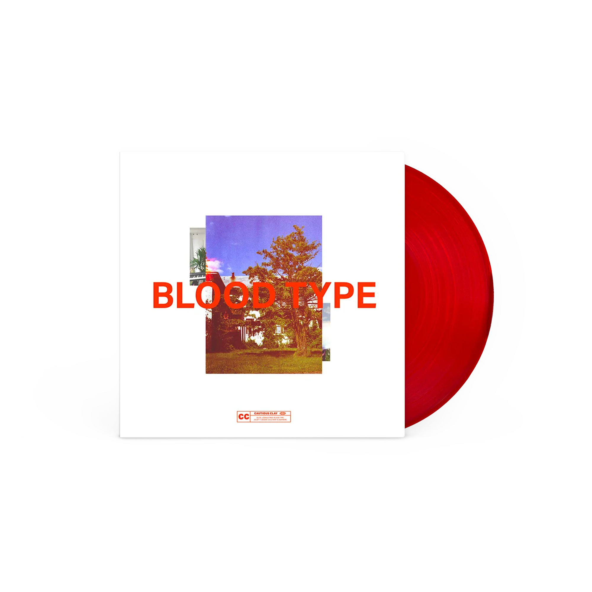CAUTIOUS CLAY 'BLOOD TYPE' LP (Blood Red Vinyl)