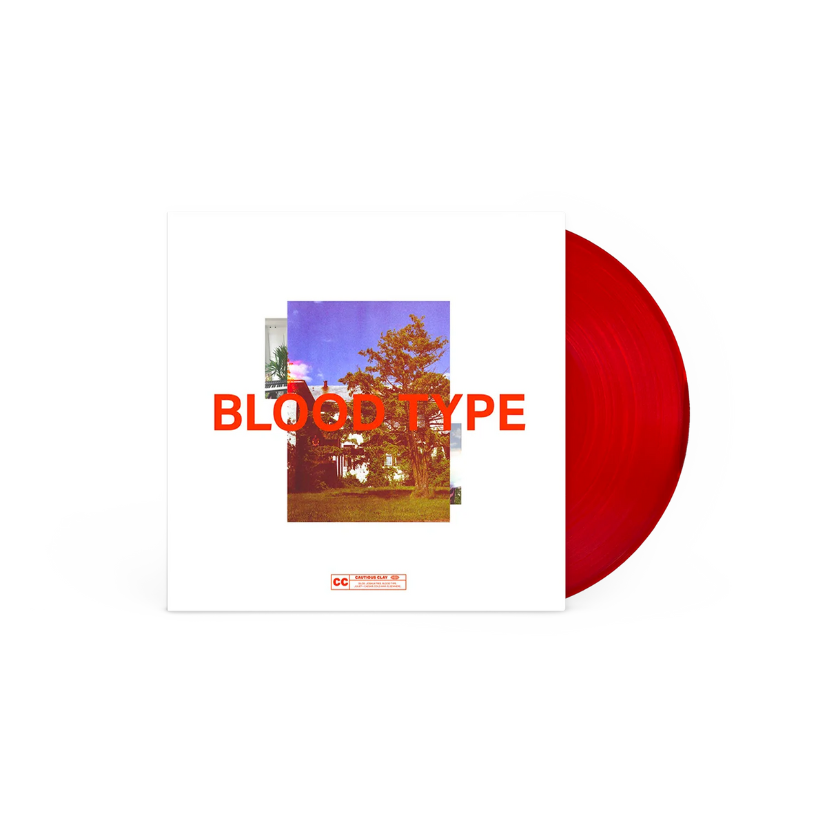 CAUTIOUS CLAY 'BLOOD TYPE' LP - BLOOD RED