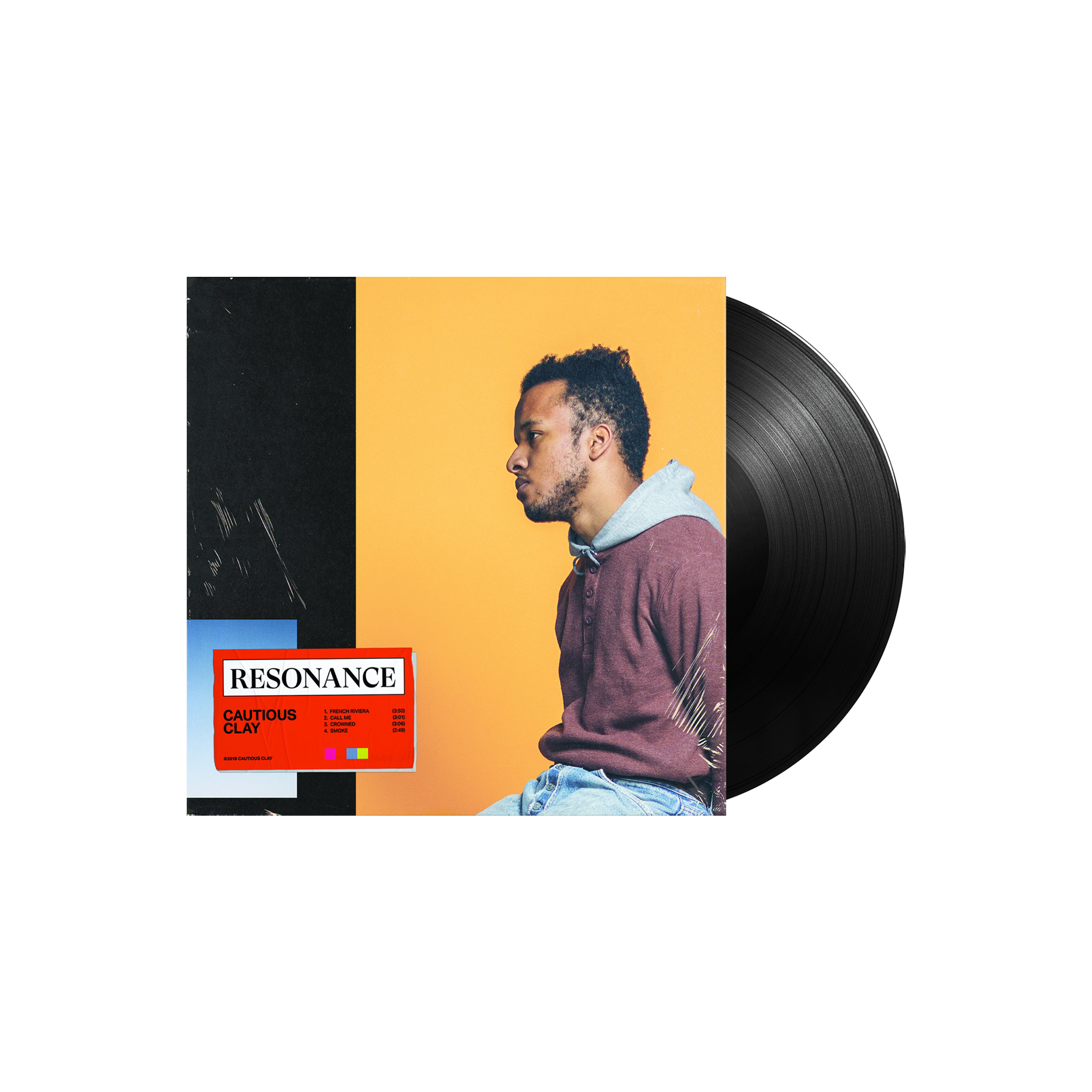 CAUTIOUS CLAY 'RESONANCE' 7" (Black Vinyl)