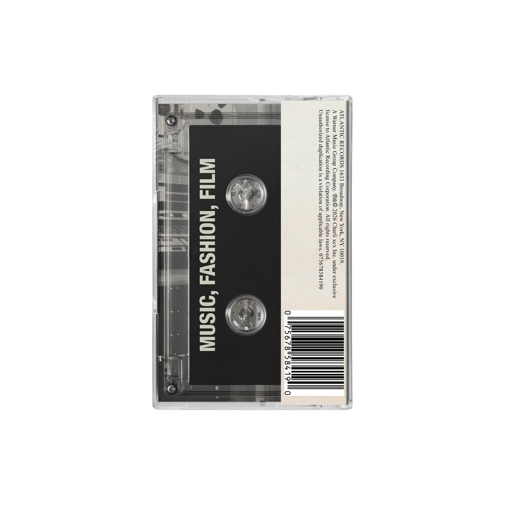 CHARLI XCX 'MUSIC, FASHION, FILM' CASSETTE