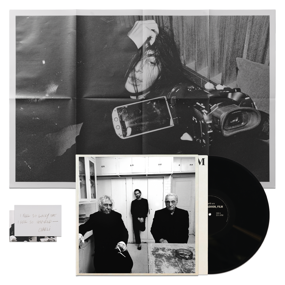 CHARLI XCX 'MUSIC, FASHION, FILM' LP